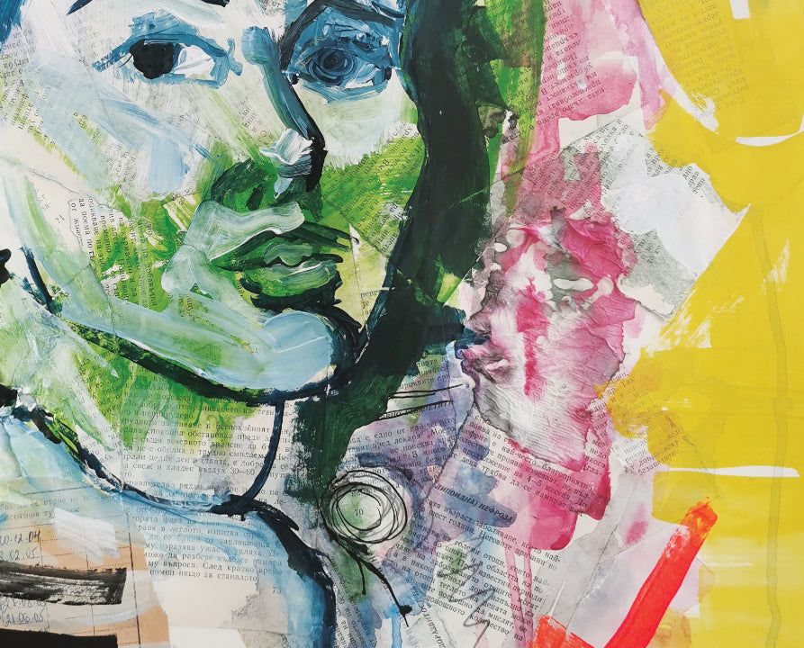 Original Kunstwerk "be a part"