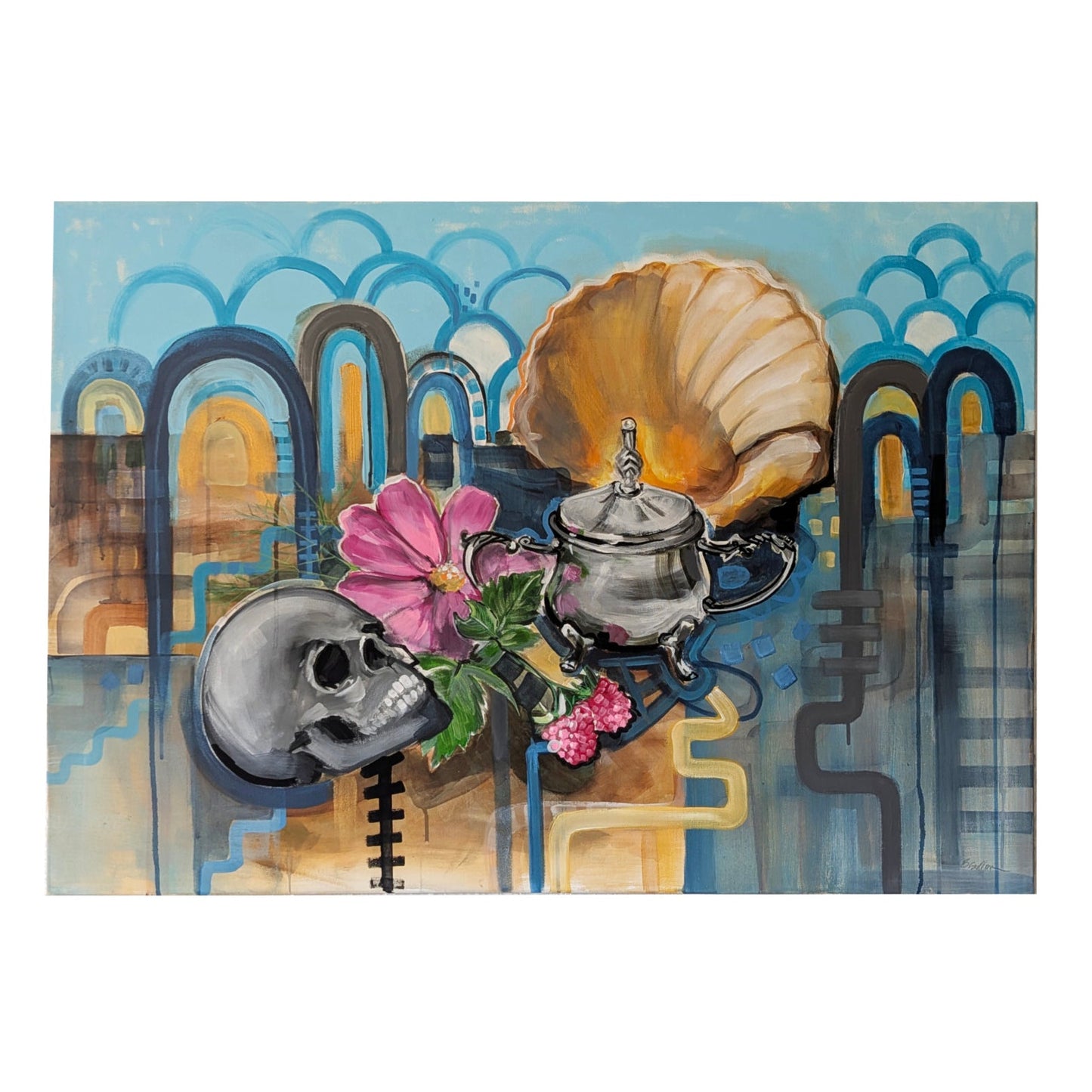 original Kunstwerk "das süße Leben"