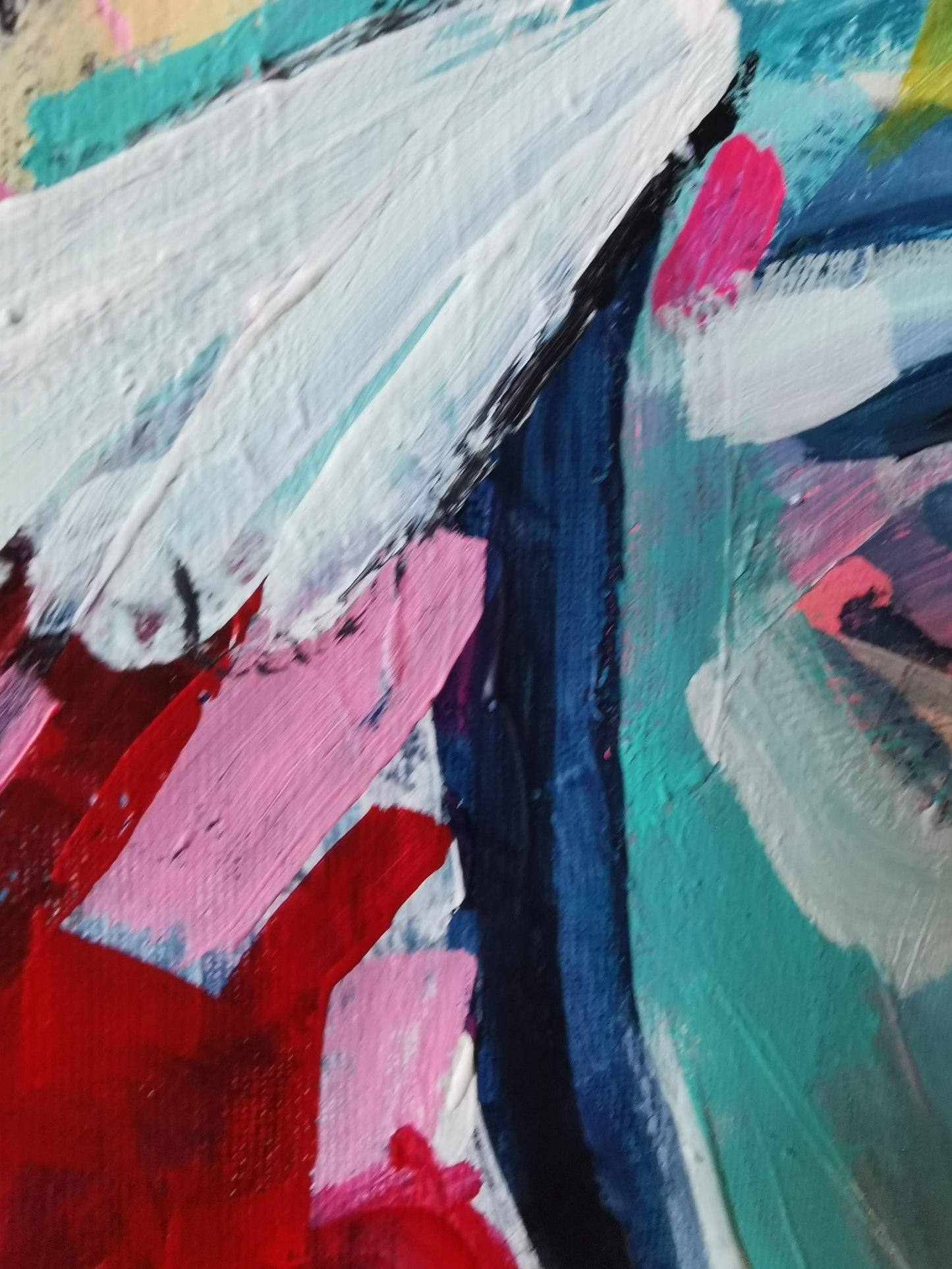 "last thoughts" Original auf Leinand