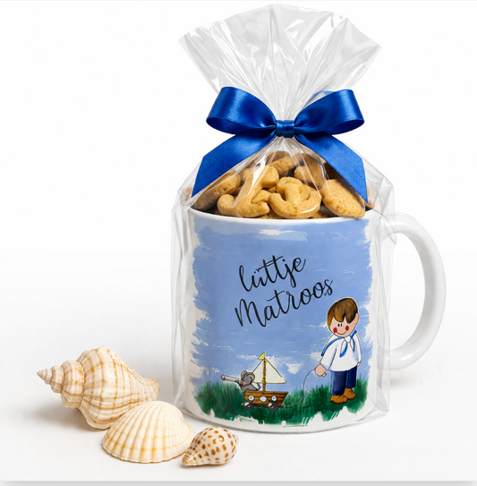personalisierte Tasse "lüttje Matroos"
