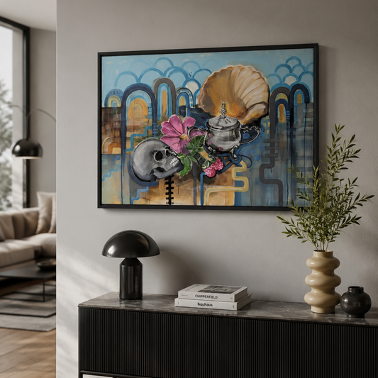 original Kunstwerk "das süße Leben"