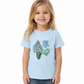 Meerjungfrau mit Krone, Jersey-T-Shirt für Kleinkinder