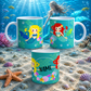 Tasse Meerjungfrauen personalisiert