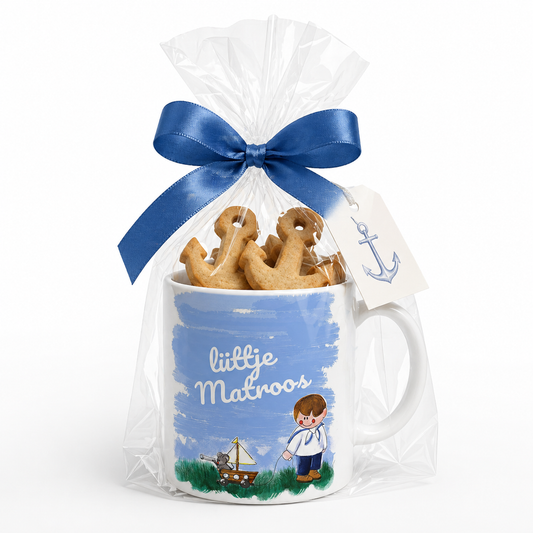 "lüttje Matroos" personalisierte Tasse 11oz Ceramic Mug Ceramic White